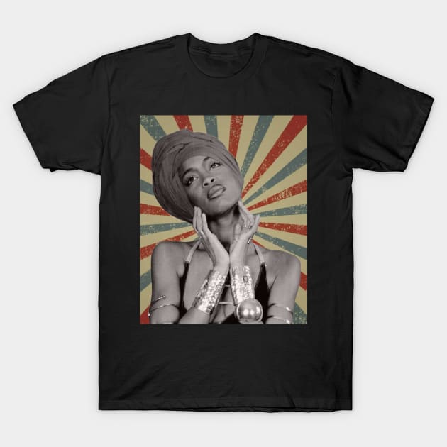 Erykah Badu T-Shirt by LivingCapital 